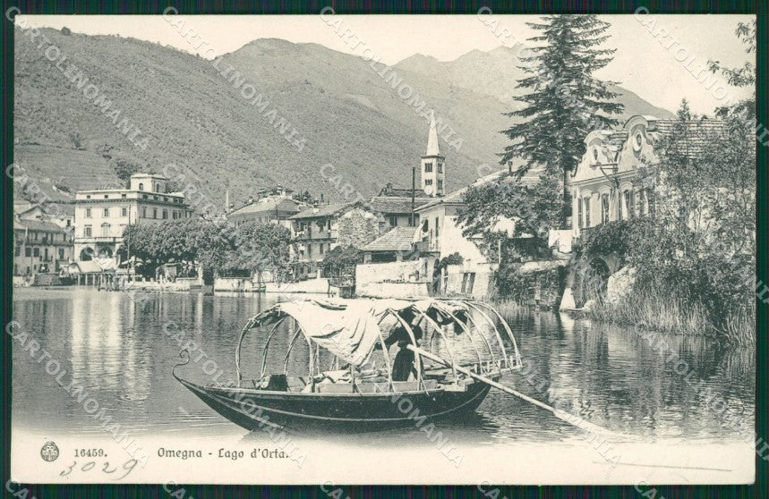Verbania Omegna ABRASA cartolina QZ2434 – fronte