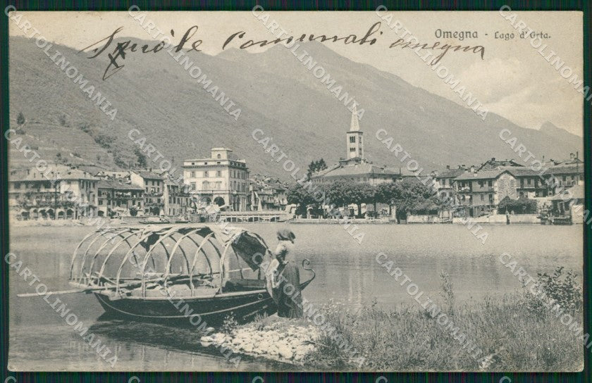 Verbania Omegna cartolina QZ2437 – fronte