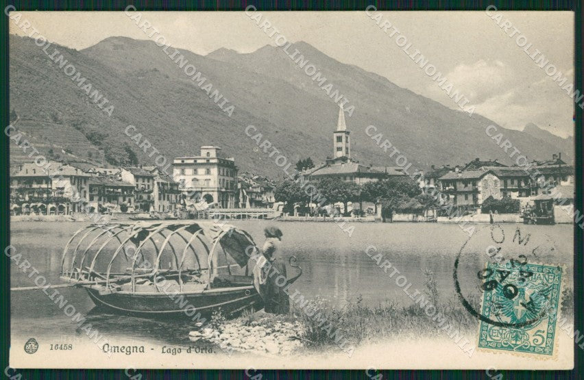 Verbania Omegna cartolina QZ2444 – fronte
