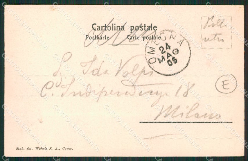 Verbania Omegna cartolina QZ2444 – retro