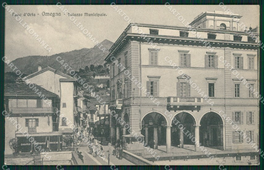 Verbania Omegna cartolina QZ2446 – fronte