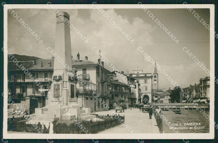 Verbania Omegna Foto cartolina QZ2447 – fronte