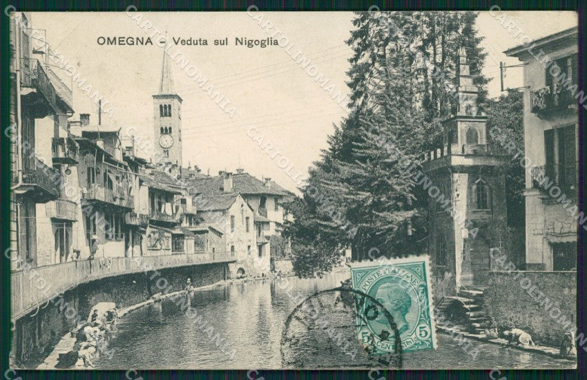 Verbania Omegna cartolina QZ2450 – fronte