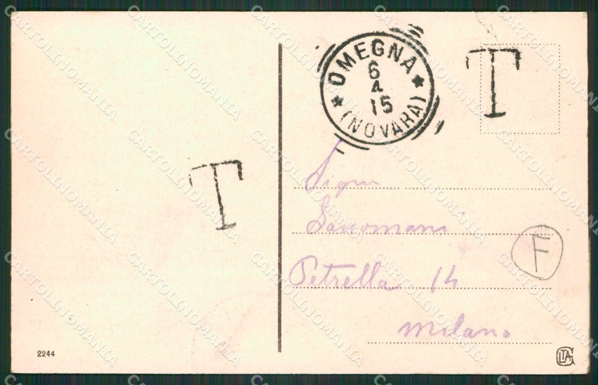 Verbania Omegna cartolina QZ2450 – retro