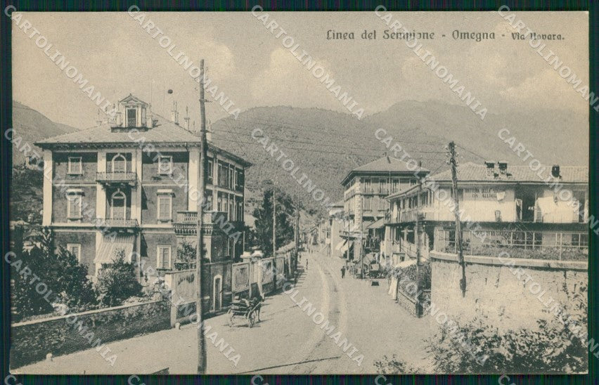 Verbania Omegna cartolina QZ2452 – fronte