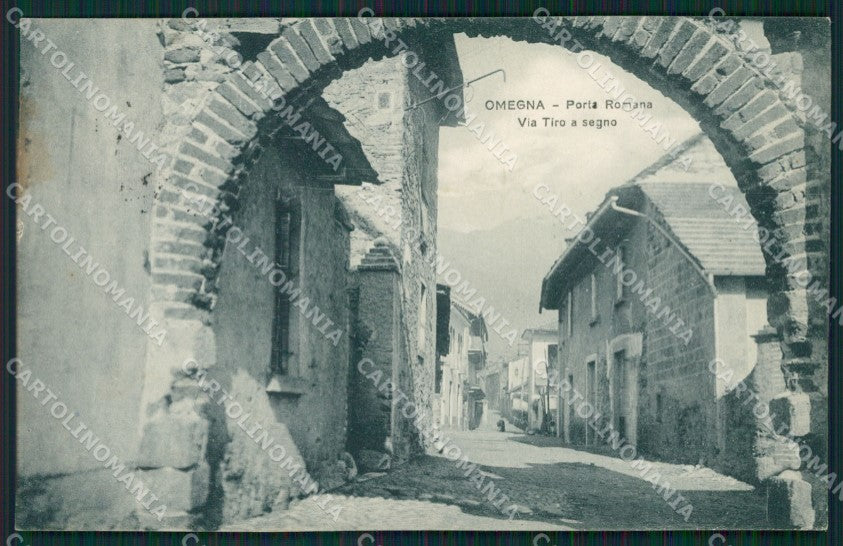 Verbania Omegna cartolina QZ2454 – fronte