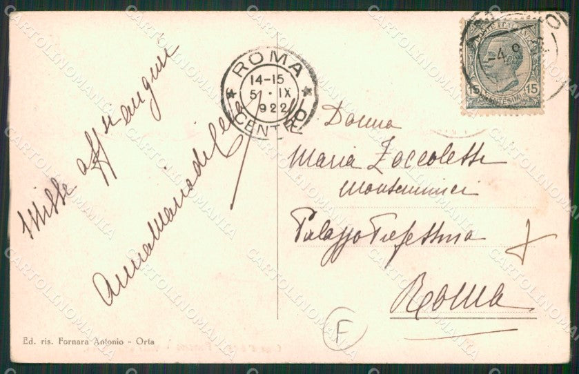 Novara Ameno cartolina QZ2467 – retro