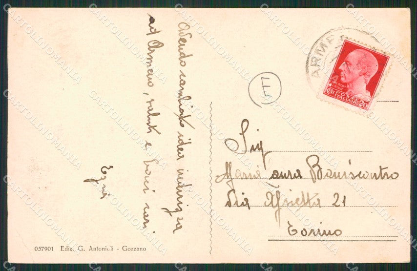 Novara Armeno cartolina QZ2474 – retro