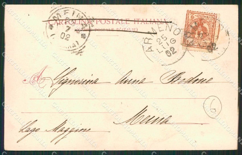 Novara Armeno cartolina QZ2478 – retro