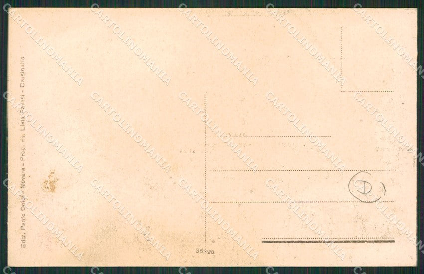 Verbania Omegna Crusinallo cartolina QZ2498 – retro