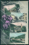 Verbania Omegna Crusinallo Saluti da Tram cartolina QZ2506 – fronte