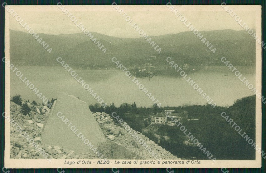 Novara Pella Alzo Cave cartolina QZ2533 – fronte