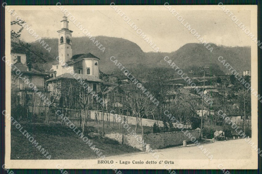 Verbania Nonio Brolo cartolina QZ2574 – fronte