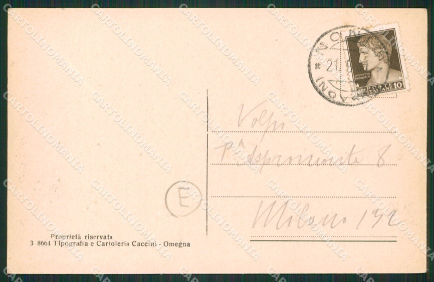 Verbania Nonio Brolo cartolina QZ2575 – retro