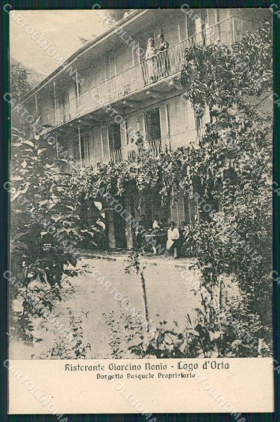 Verbania Nonio cartolina QZ2579 – fronte