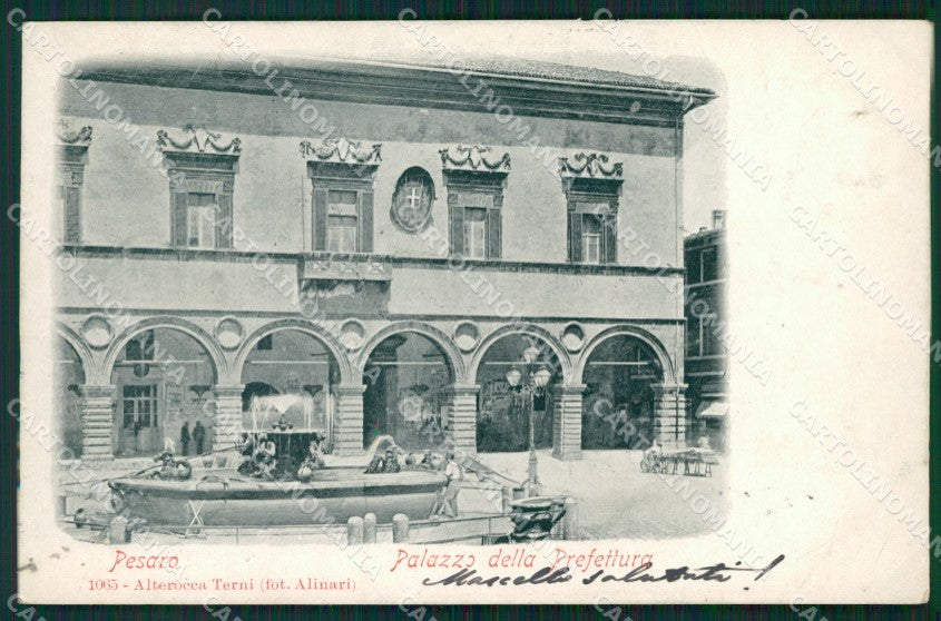 Pesaro città Alterocca 1065 cartolina QZ2599 – fronte