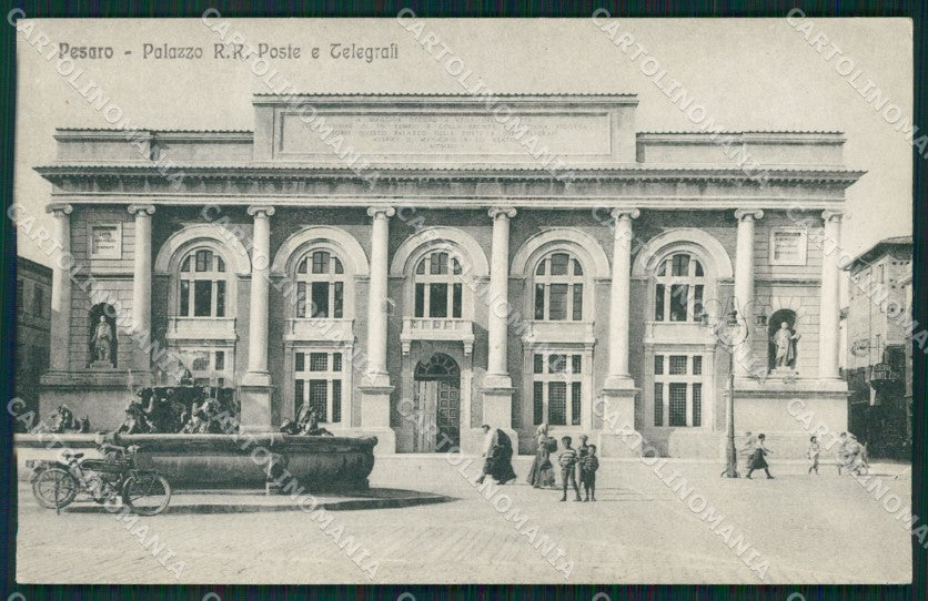 Pesaro città Poste cartolina QZ2620 – fronte