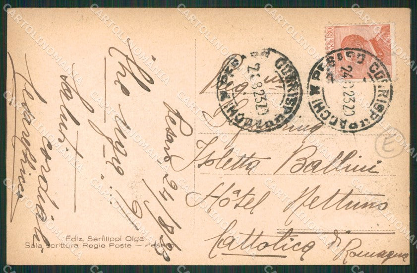 Pesaro città Autopostale cartolina QZ2621 – retro