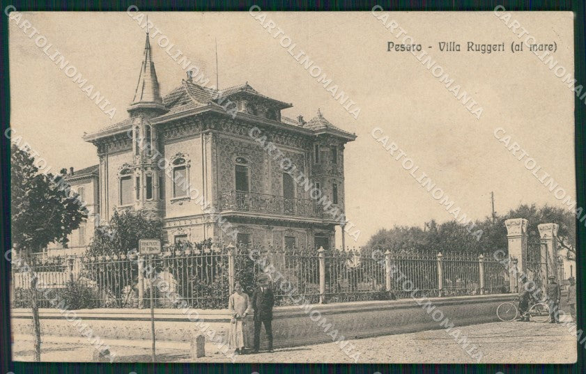 Pesaro città SCOLLATA cartolina QZ2625 – fronte
