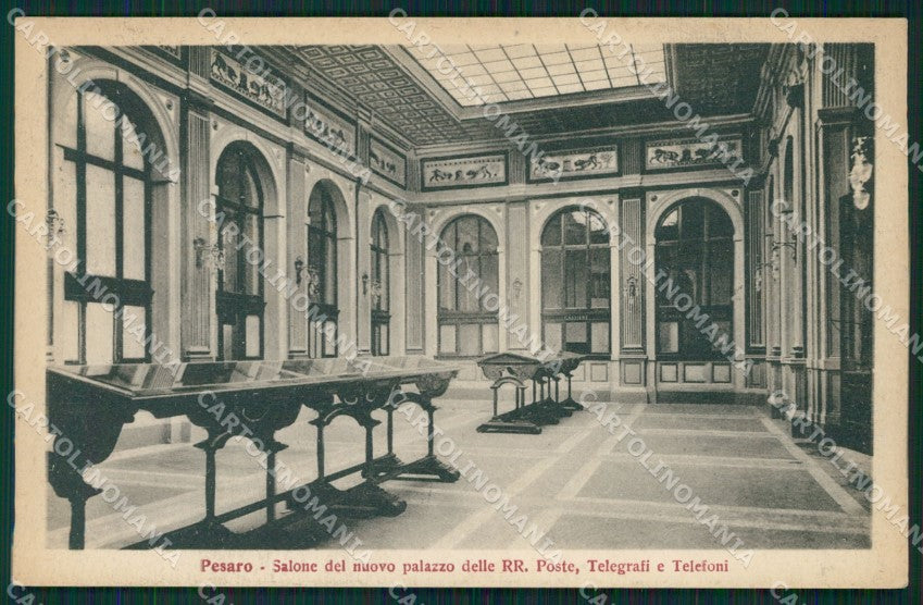 Pesaro città Poste cartolina QZ2639 – fronte