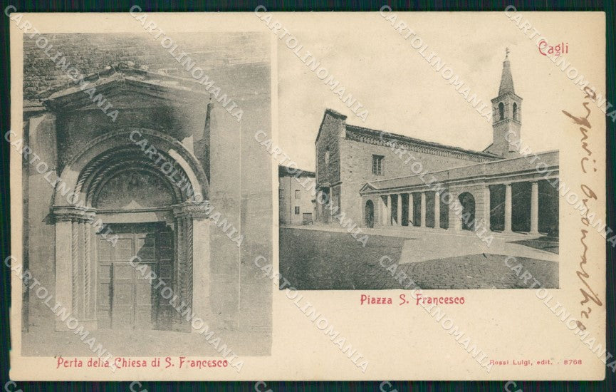 Pesaro Cagli PIEGA cartolina QZ2647 – fronte