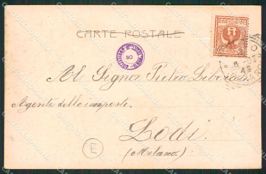 Pesaro Fano Alterocca 1691 cartolina QZ2661 – retro