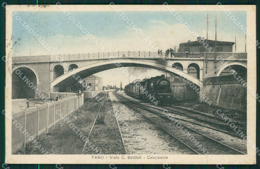 Pesaro Fano Treno cartolina QZ2664 – fronte