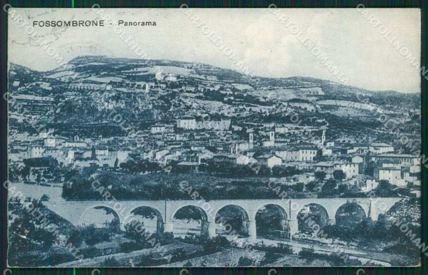 Pesaro Fossombrone STRAPPINO cartolina QZ2668 – fronte