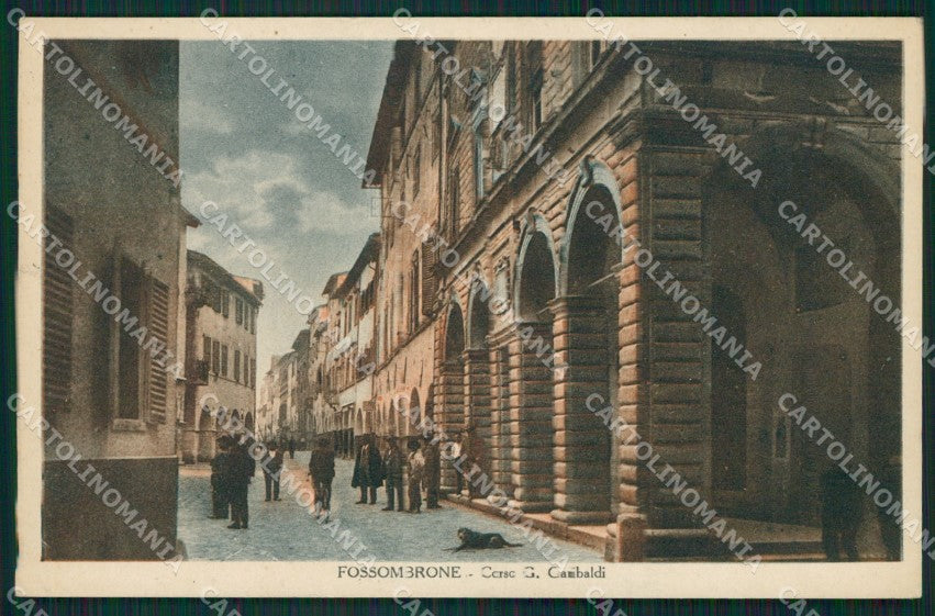 Pesaro Fossombrone Chiaro di Luna cartolina QZ2672 – fronte