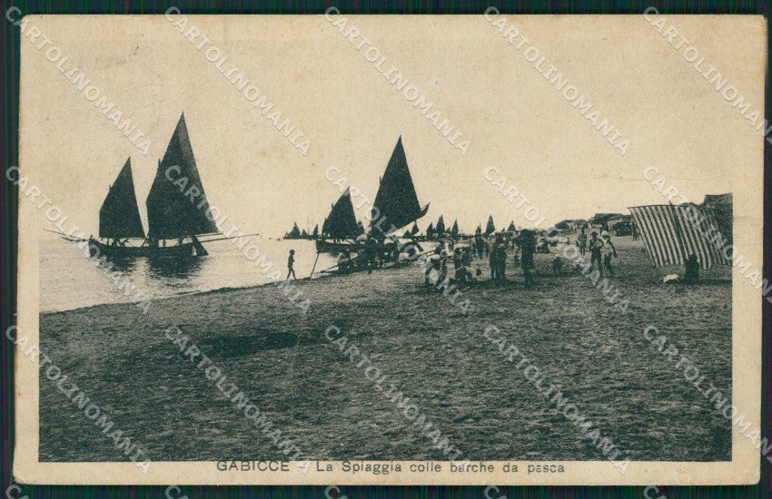 Pesaro Gabicce PIEGHE cartolina QZ2675 – fronte