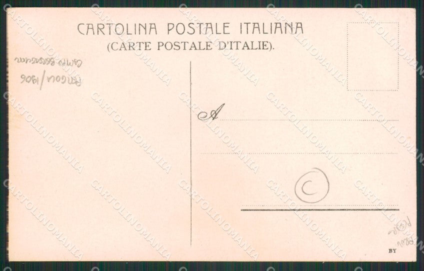 Pesaro Pergola Bersaglieri Campo Foto cartolina QZ2680 – retro