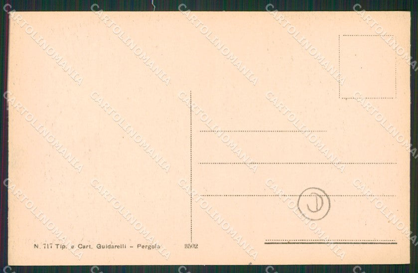 Pesaro Pergola cartolina QZ2682 – retro