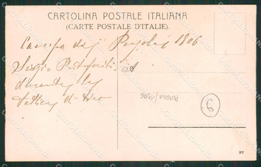 Pesaro Pergola Militari Foto cartolina QZ2691 – retro