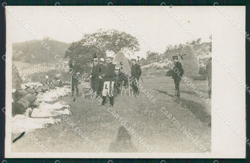 Pesaro Pergola Militari Foto cartolina QZ2696 – fronte