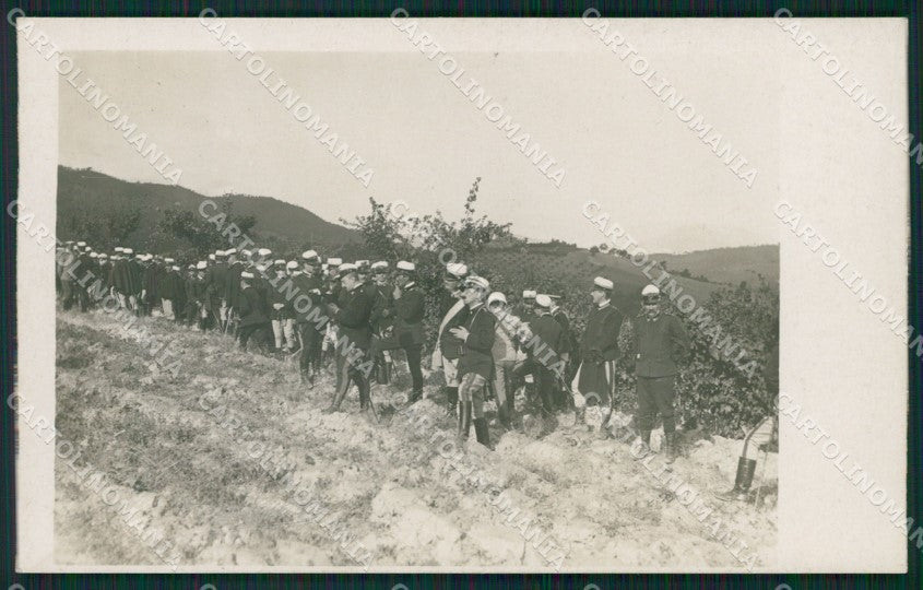 Pesaro Pergola Militari Foto cartolina QZ2697 – fronte