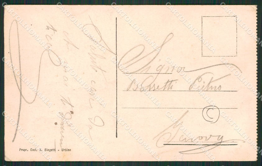 Pesaro Urbino cartolina QZ2701 – retro