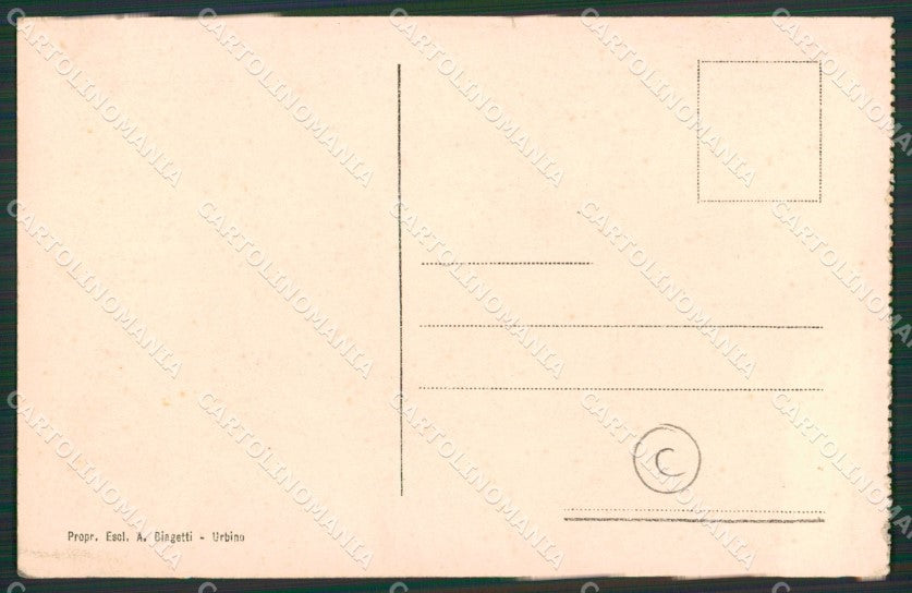Pesaro Urbino cartolina QZ2702 – retro