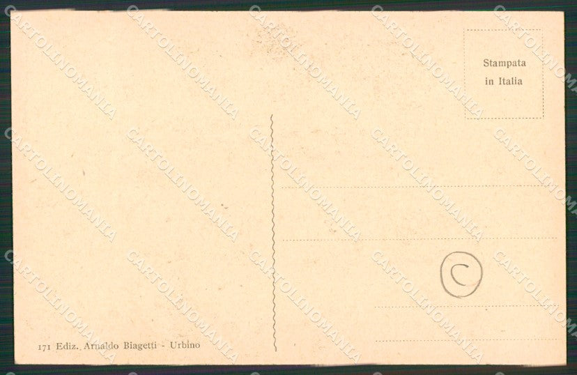 Pesaro Urbino cartolina QZ2703 – retro