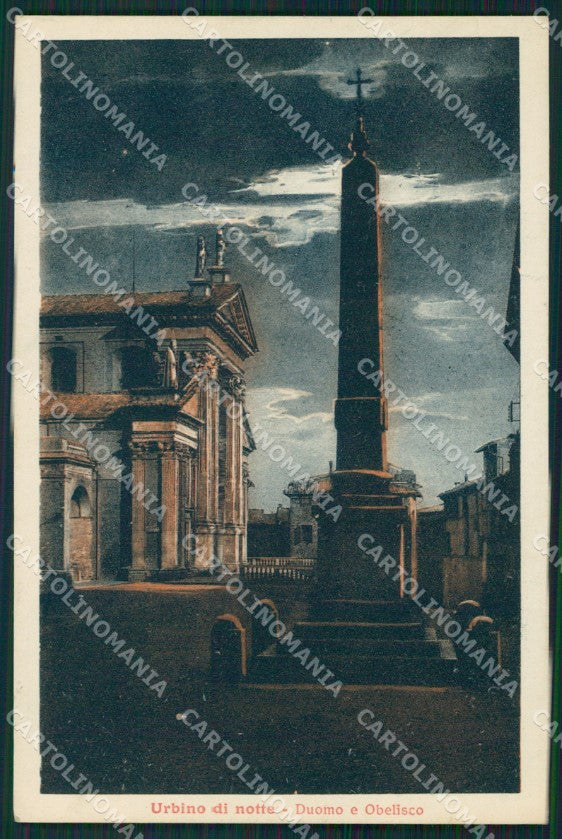 Pesaro Urbino Chiaro di Luna cartolina QZ2704 – fronte