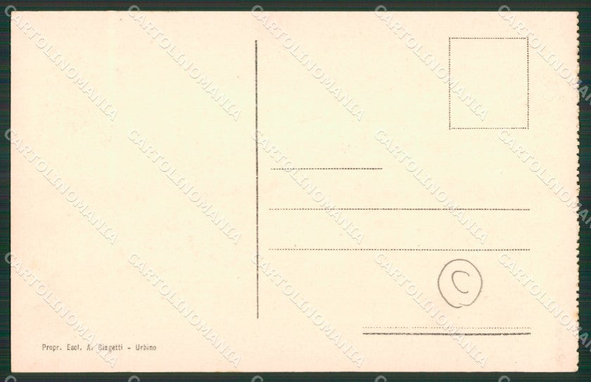 Pesaro Urbino cartolina QZ2706 – retro