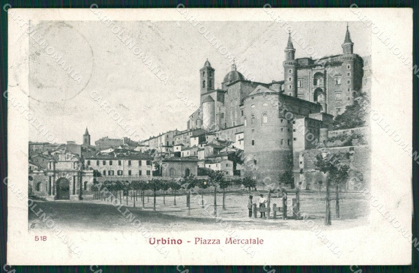 Pesaro Urbino Alterocca 518 cartolina QZ2709 – fronte