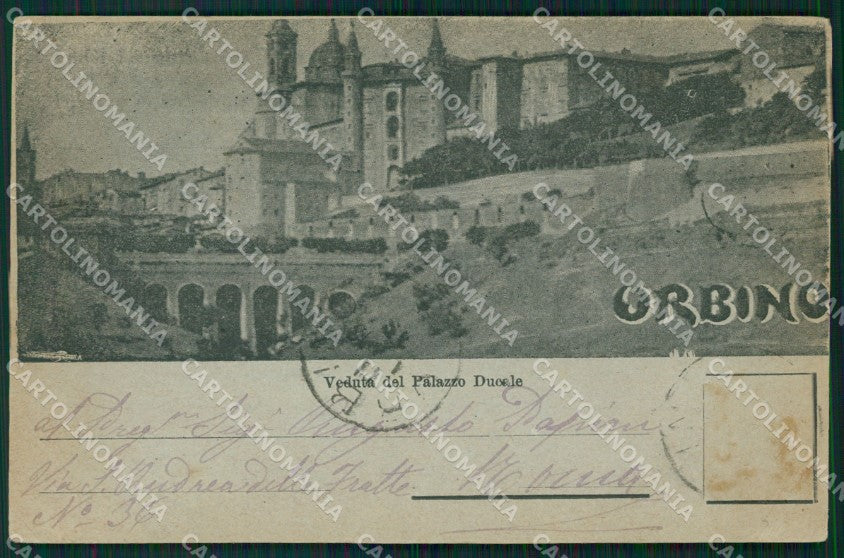 Pesaro Urbino cartolina QZ2715 – fronte