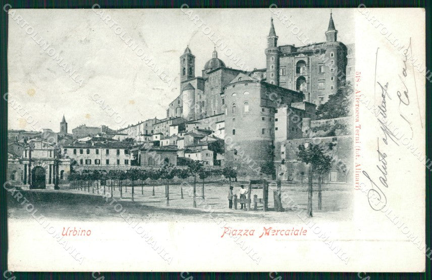 Pesaro Urbino Alterocca 518 cartolina QZ2716 – fronte