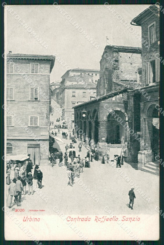 Pesaro Urbino Alterocca 3026 PIEGHINE cartolina QZ2717 – fronte