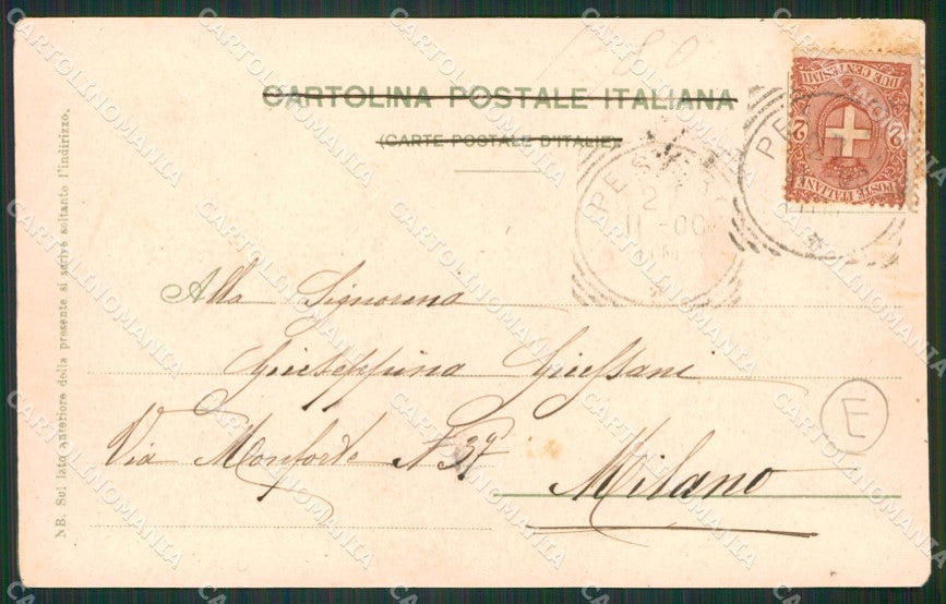 Pesaro Carpegna cartolina QZ2736 – retro