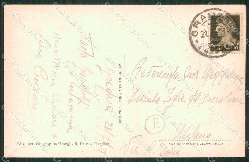 Pesaro Gradara Saluti da cartolina QZ2737 – retro