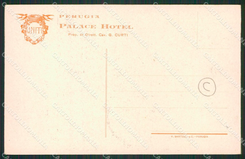 Perugia città cartolina QZ2760 – retro
