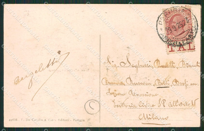 Perugia città cartolina QZ2776 – retro