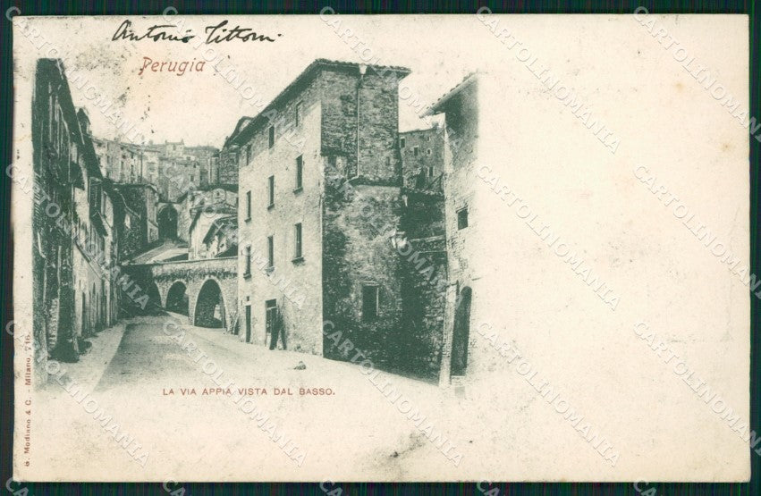 Perugia città cartolina QZ2781 – fronte