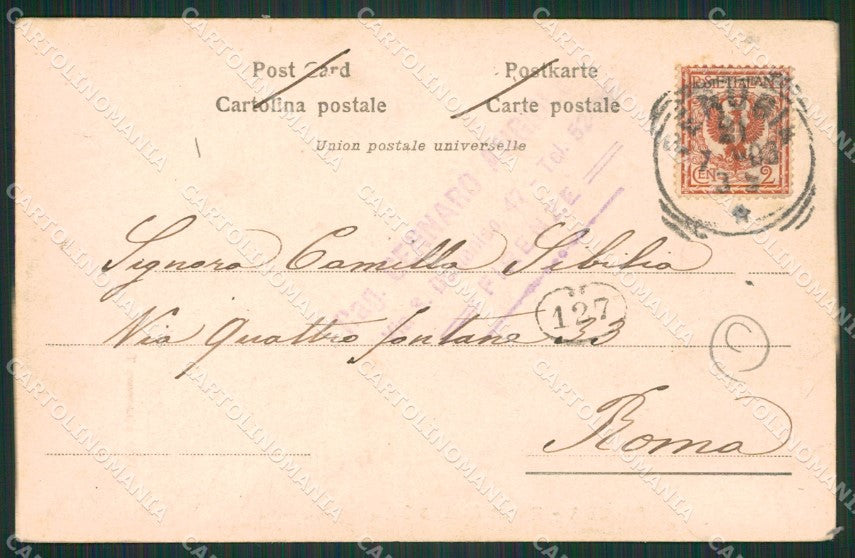 Perugia città Tram Alterocca 2209 cartolina QZ2782 – retro